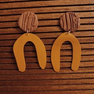 Clay earrings